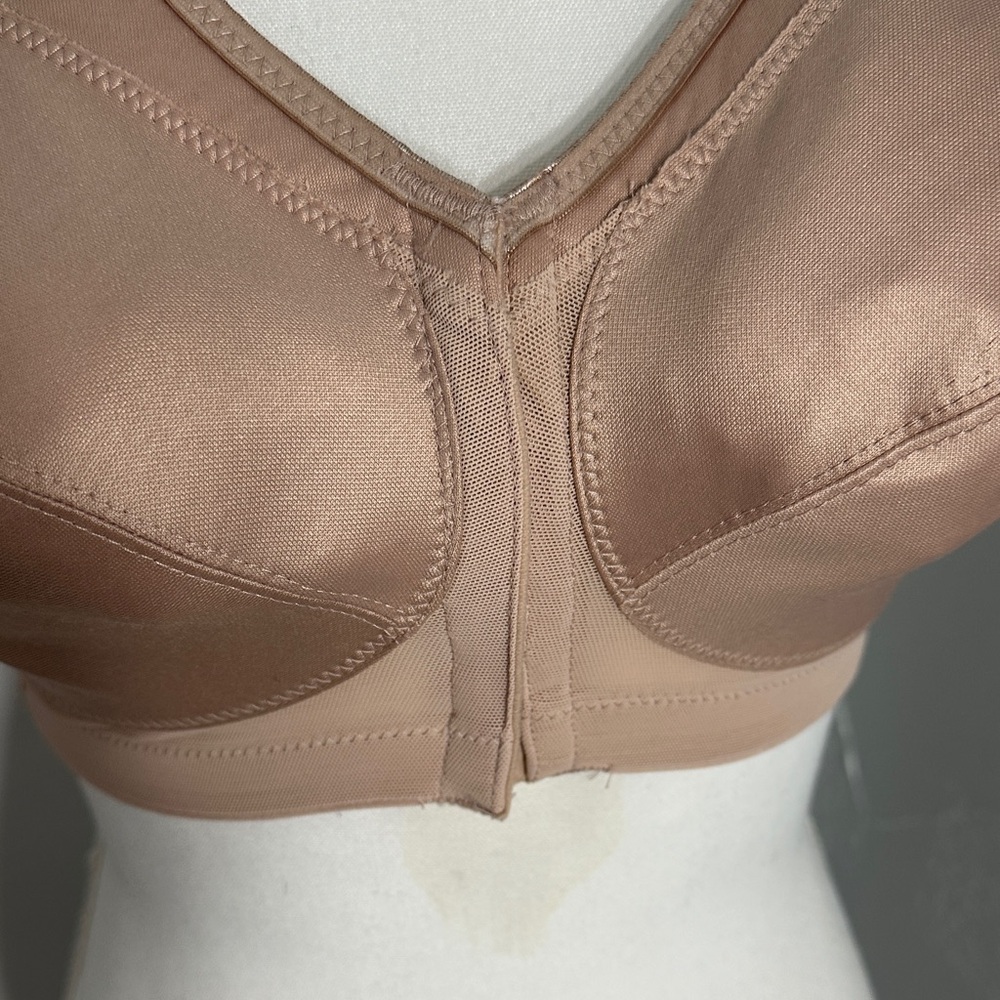 Glamorise Brown Full Support Bra - Picture 6 of 8